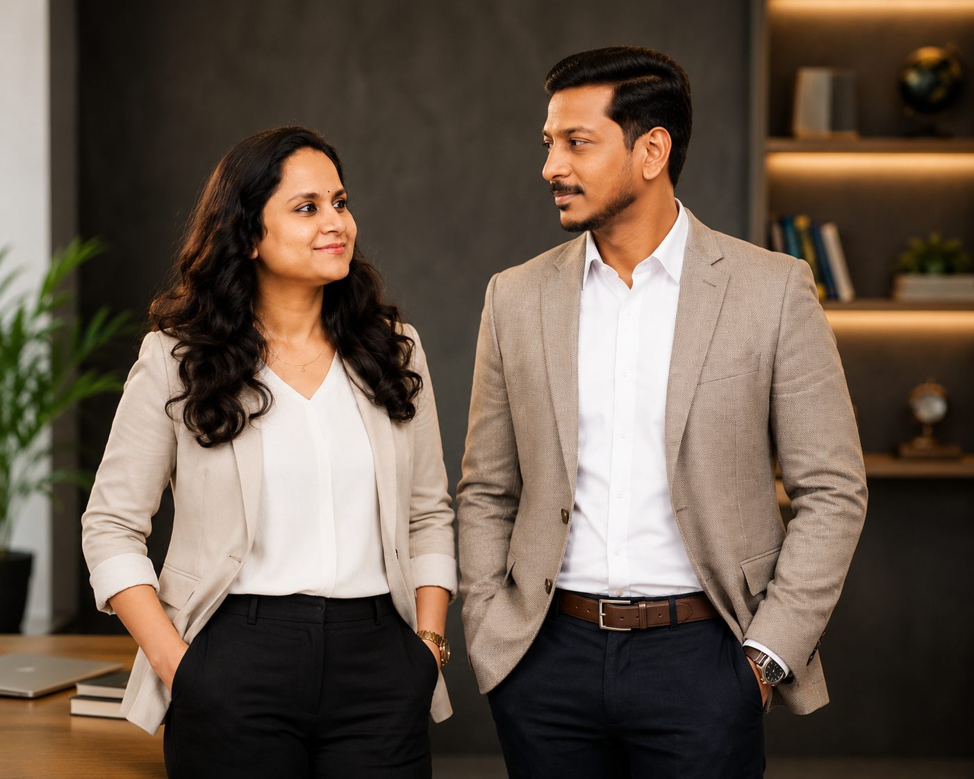 Sajith Narayanan and Chithra Sajith — co-founders, The Empowering Life Hub